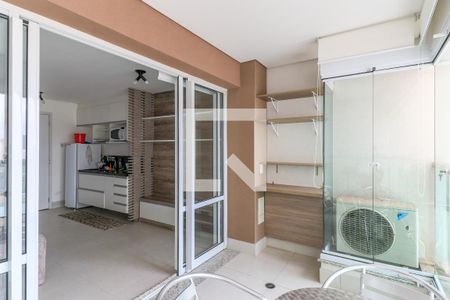 Varanda de kitnet/studio à venda com 1 quarto, 34m² em Jardim Aeroporto, São Paulo