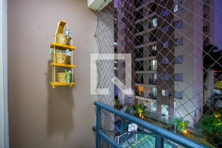 Varanda da sala de apartamento à venda com 3 quartos, 64m² em Jardim Cambui, Santo André