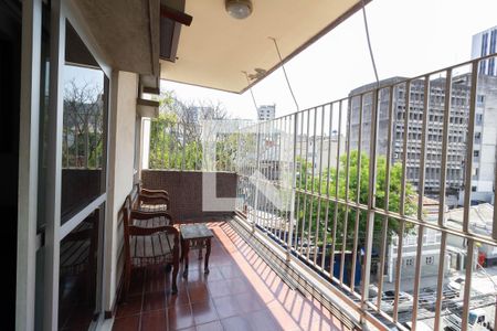 Varanda da Sala de apartamento à venda com 2 quartos, 82m² em Botafogo, Rio de Janeiro