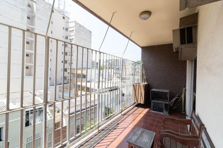 Varanda da Sala de apartamento à venda com 2 quartos, 82m² em Botafogo, Rio de Janeiro