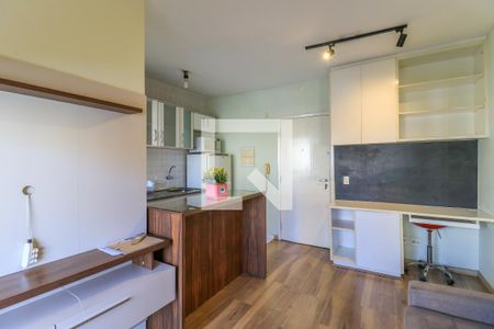 Sala de apartamento para alugar com 1 quarto, 38m² em Cidade Monções, São Paulo