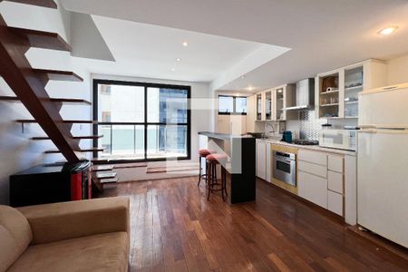 Sala de apartamento à venda com 2 quartos, 99m² em Itaim Bibi, São Paulo