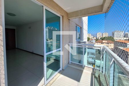 Varanda da Sala de apartamento à venda com 2 quartos, 65m² em Centro, Niterói