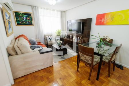 Sala de apartamento à venda com 2 quartos, 74m² em Icaraí, Niterói