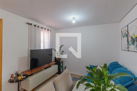 Sala e Cozinha Integrada  de apartamento à venda com 1 quarto, 33m² em Vila Granada, São Paulo