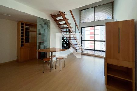 Sala de apartamento à venda com 1 quarto, 49m² em Itaim Bibi, São Paulo