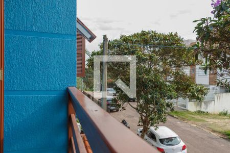 Varanda da Suite 1 de casa à venda com 4 quartos, 155m² em Aberta dos Morros, Porto Alegre