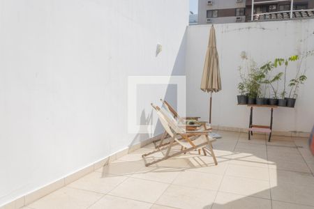 Terraço de casa de condomínio à venda com 4 quartos, 190m² em Botafogo, Rio de Janeiro