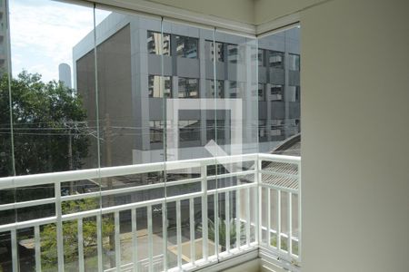 Varanda da Sala de apartamento para alugar com 2 quartos, 57m² em Barra Funda, São Paulo