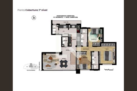 Apartamento à venda com 3 quartos, 187m² em Sion, Belo Horizonte