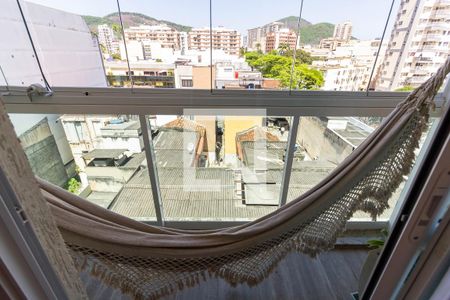 Varanda do Quarto 1 de apartamento para alugar com 3 quartos, 140m² em Botafogo, Rio de Janeiro