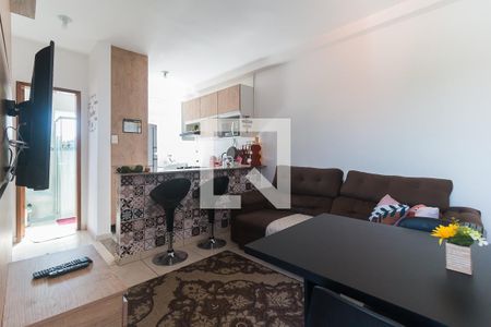 Sala de apartamento para alugar com 2 quartos, 43m² em Vila Brasileira, Mogi das Cruzes