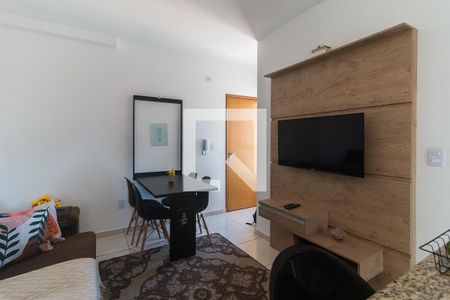 Sala de apartamento para alugar com 2 quartos, 43m² em Vila Brasileira, Mogi das Cruzes