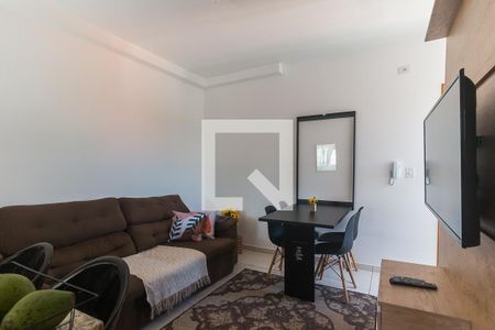 Sala de apartamento para alugar com 2 quartos, 43m² em Vila Brasileira, Mogi das Cruzes