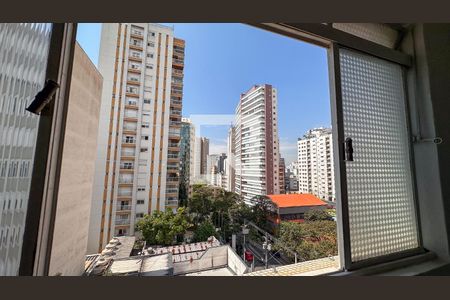 Vista da Sala de apartamento à venda com 2 quartos, 65m² em Perdizes, São Paulo