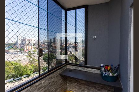 Varanda da Sala de apartamento para alugar com 2 quartos, 77m² em Conceição, Diadema