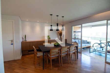 Sala de Jantar de apartamento à venda com 2 quartos, 111m² em Brooklin Paulista, São Paulo