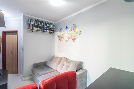 Sala de apartamento à venda com 2 quartos, 80m² em Parque Capuava, Santo André