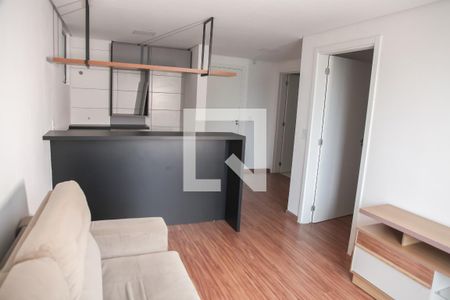Sala - Cozinha de apartamento à venda com 1 quarto, 65m² em Scharlau, São Leopoldo