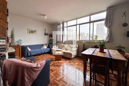Sala de apartamento à venda com 3 quartos, 98m² em Água Branca, São Paulo