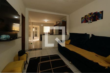 Sala de casa à venda com 2 quartos, 82m² em Vila Bela Vista, Santo André