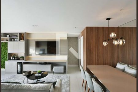 Sala de apartamento à venda com 2 quartos, 74m² em Caxingui, São Paulo