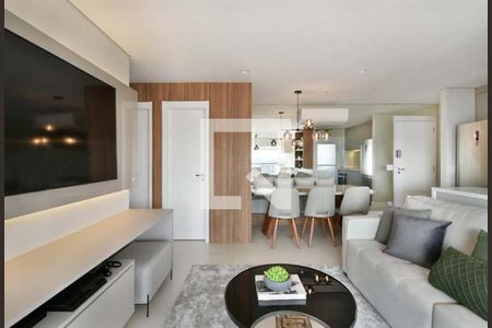 Sala de apartamento à venda com 2 quartos, 74m² em Caxingui, São Paulo