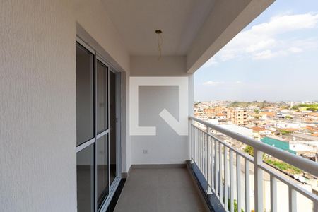 Varanda e Área de Serviço de apartamento à venda com 2 quartos, 52m² em Vila Danubio Azul, São Paulo