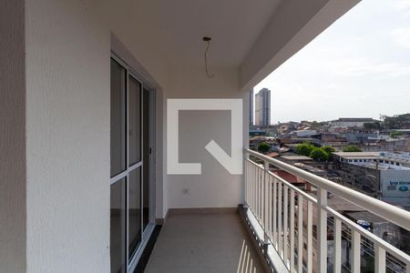 Varanda e Área de Serviço de apartamento à venda com 2 quartos, 48m² em Vila Danubio Azul, São Paulo