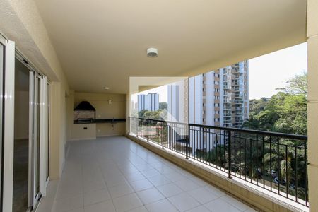 Varanda da Sala de apartamento à venda com 4 quartos, 530m² em Santo Amaro, São Paulo