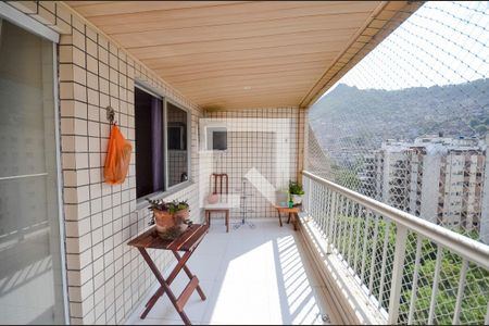 Varanda da Sala de apartamento à venda com 4 quartos, 200m² em Tijuca, Rio de Janeiro