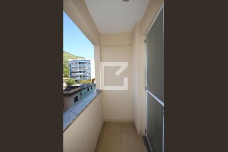 Varanda da Sala de apartamento para alugar com 2 quartos, 50m² em Váz Lobo, Rio de Janeiro