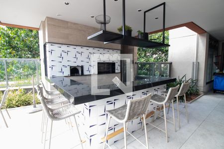 Studio para alugar com 28m², 1 quarto e sem vaga Studio para alugar com 28m², 1 quarto e sem vagaÁrea comum - Churrasqueira