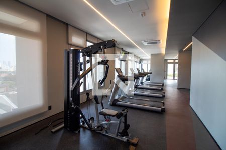 Studio para alugar com 28m², 1 quarto e sem vaga Studio para alugar com 28m², 1 quarto e sem vagaÁrea comum - Academia