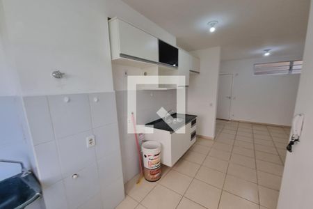 Cozinha e Área de Serviço de apartamento para alugar com 2 quartos, 80m² em Jardim Heitor Rigon, Ribeirão Preto