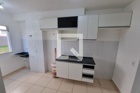 Cozinha e Área de Serviço de apartamento para alugar com 2 quartos, 80m² em Jardim Heitor Rigon, Ribeirão Preto