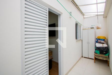 Área externa do quarto 1 de apartamento à venda com 2 quartos, 49m² em Vila Scarpelli, Santo André