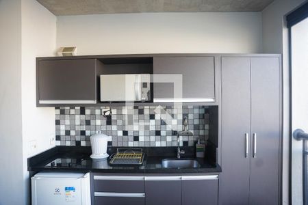 Detalhe da cozinha de kitnet/studio para alugar com 1 quarto, 30m² em Bom Retiro, São Paulo