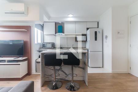 Sala/Cozinha de kitnet/studio para alugar com 1 quarto, 26m² em Botujuru, Mogi das Cruzes