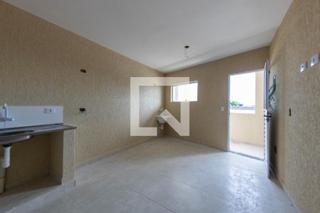 Sala/Cozinha de apartamento para alugar com 1 quarto, 42m² em Vila Fatima, São Paulo