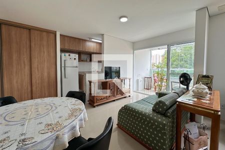 Sala de apartamento à venda com 1 quarto, 51m² em Vila Romana, São Paulo