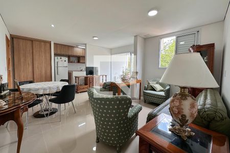 Sala de apartamento à venda com 1 quarto, 51m² em Vila Romana, São Paulo