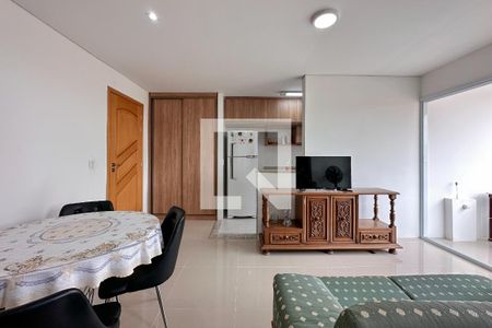 Sala de apartamento à venda com 1 quarto, 51m² em Vila Romana, São Paulo