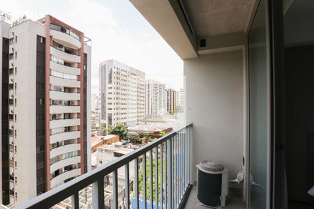 Sacada de kitnet/studio para alugar com 1 quarto, 33m² em Indianópolis, São Paulo