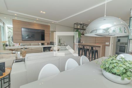 Apartamento à venda com 107m², 3 quartos e 2 vagasSala