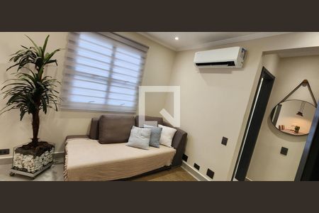 Detalhe Sala de apartamento para alugar com 1 quarto, 62m² em Aparecida, Santos