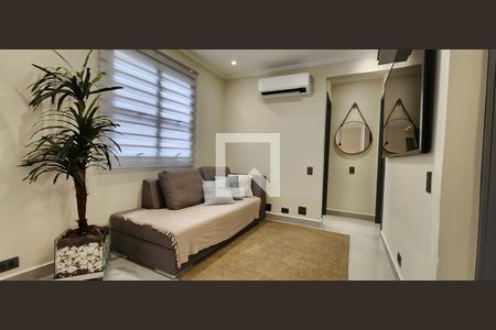 Sala de apartamento para alugar com 1 quarto, 62m² em Aparecida, Santos