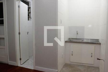 Cozinha de kitnet/studio à venda com 1 quarto, 20m² em Centro Histórico, Porto Alegre