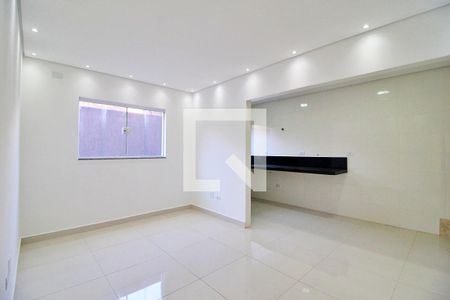 Sala/Cozinha de apartamento à venda com 4 quartos, 140m² em Vila Curuçá, Santo André