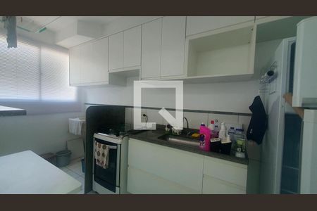 Cozinha e Área de Serviço de apartamento para alugar com 2 quartos, 47m² em Morumbi, Paulínia